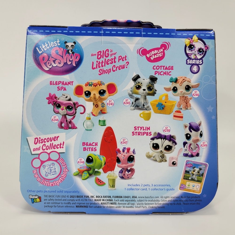 Littlest Pet Shop LPS Gen 7 Series 4 Pet Pairs Mystery Box 2 Pets 4 Surprises - Picture 4 of 8